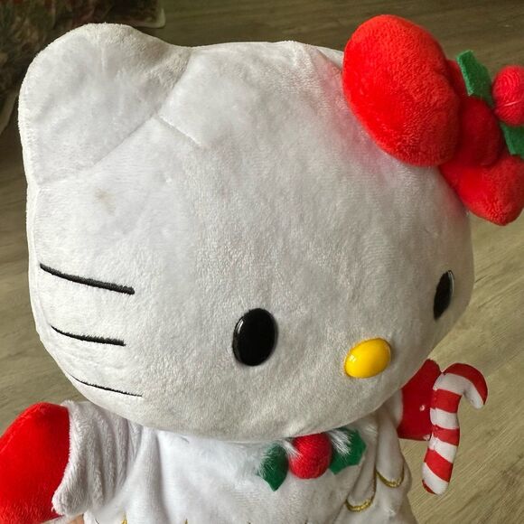 Gemmy Sanrio Hello Kitty Christmas Musical Side Stepper Animated Plush CVS 2024 - Picture 7 of 7